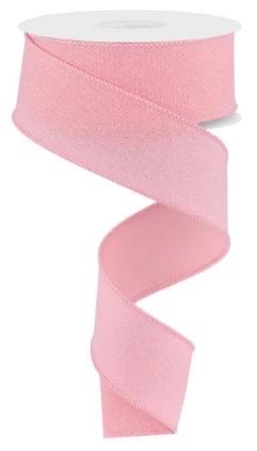 Pink Shiny Ribbon Wired Light Pink Crystal Shine Ribbon-1.5”x10 Yards - Etsy