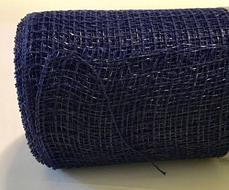 10 inch mesh 10 inch x 10 yards Solid Navy Fabric Mesh Summer Wreath Fabric Mesh Free Shipping Best Quality Wreath Mesh