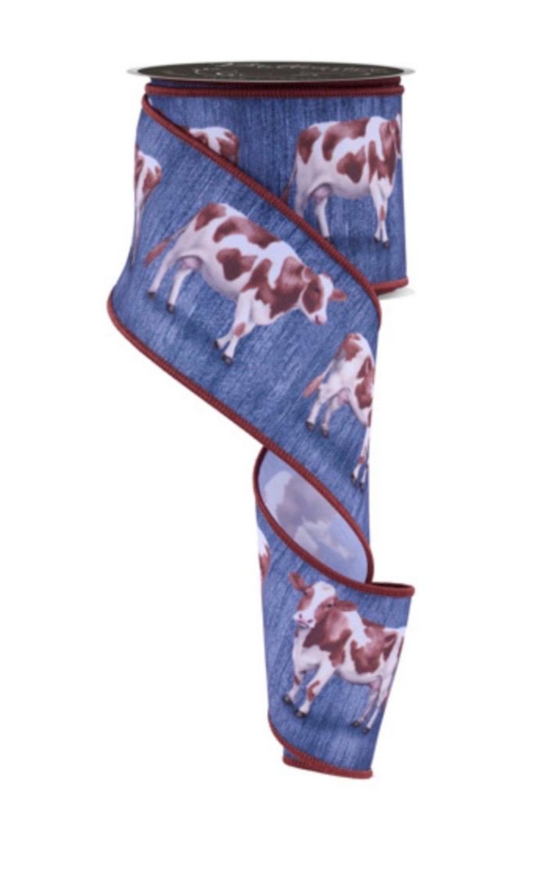 Cow Ribbon COW RIBBON - 10 Yards - 2.5