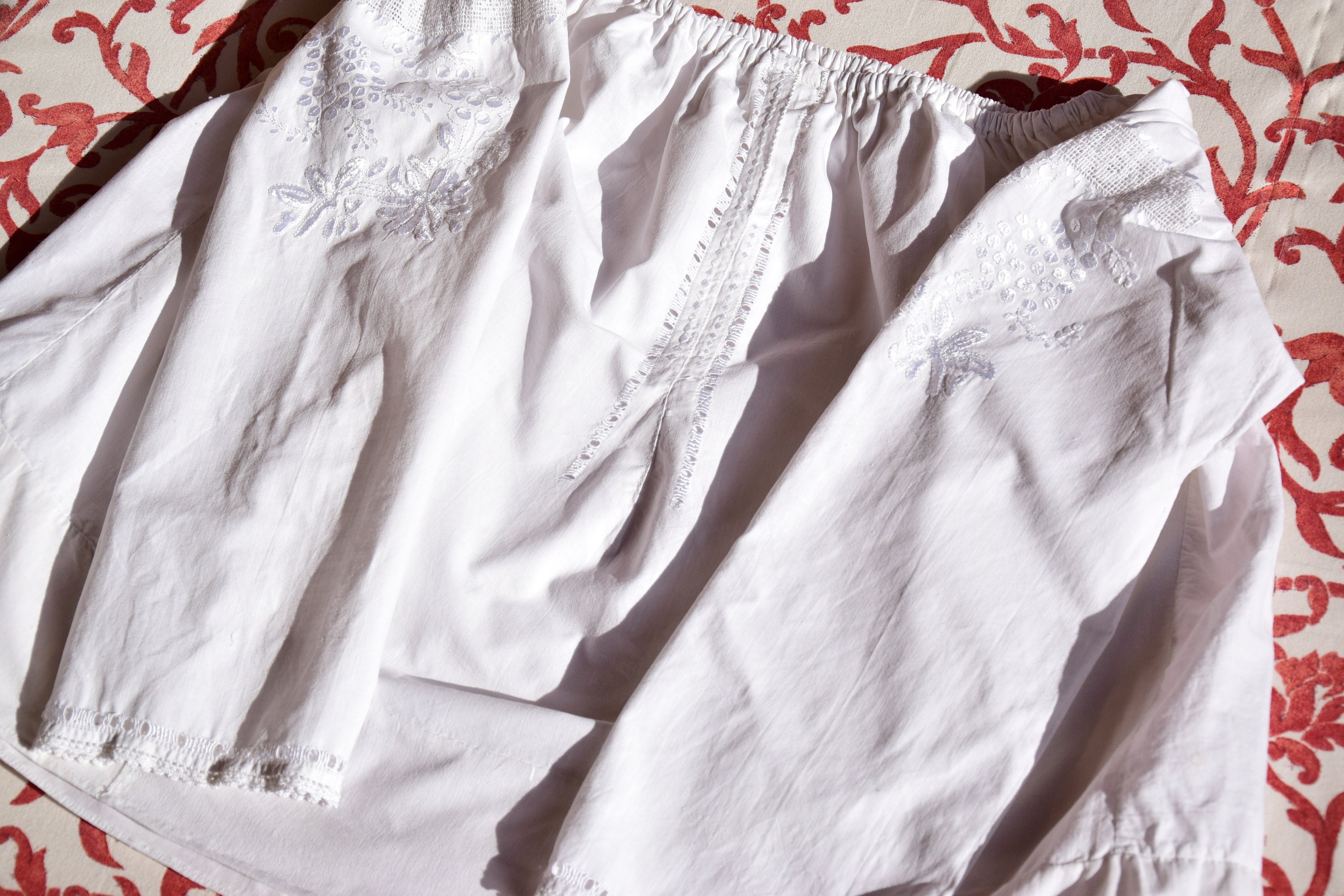 Antique Hungarian Folk Women Shirt Blouse Dress Clothes | Etsy