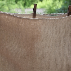 Heavy Nubby Antique Rustic Hemp Grain Sack Bag Feedsack Homespun Hemp Organic Linen Farmhouse Country Upholstery Fabric Primitive Old