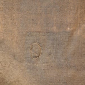 Antique Pair Hemp Grain Sack Bag Heavy Nubby Feedsack Rustic Homespun Farmhouse Country Upholstery Fabric Organic Linen Old