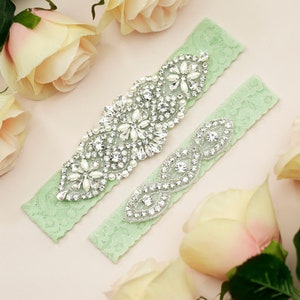 Beaded Garter Belt - Etsy