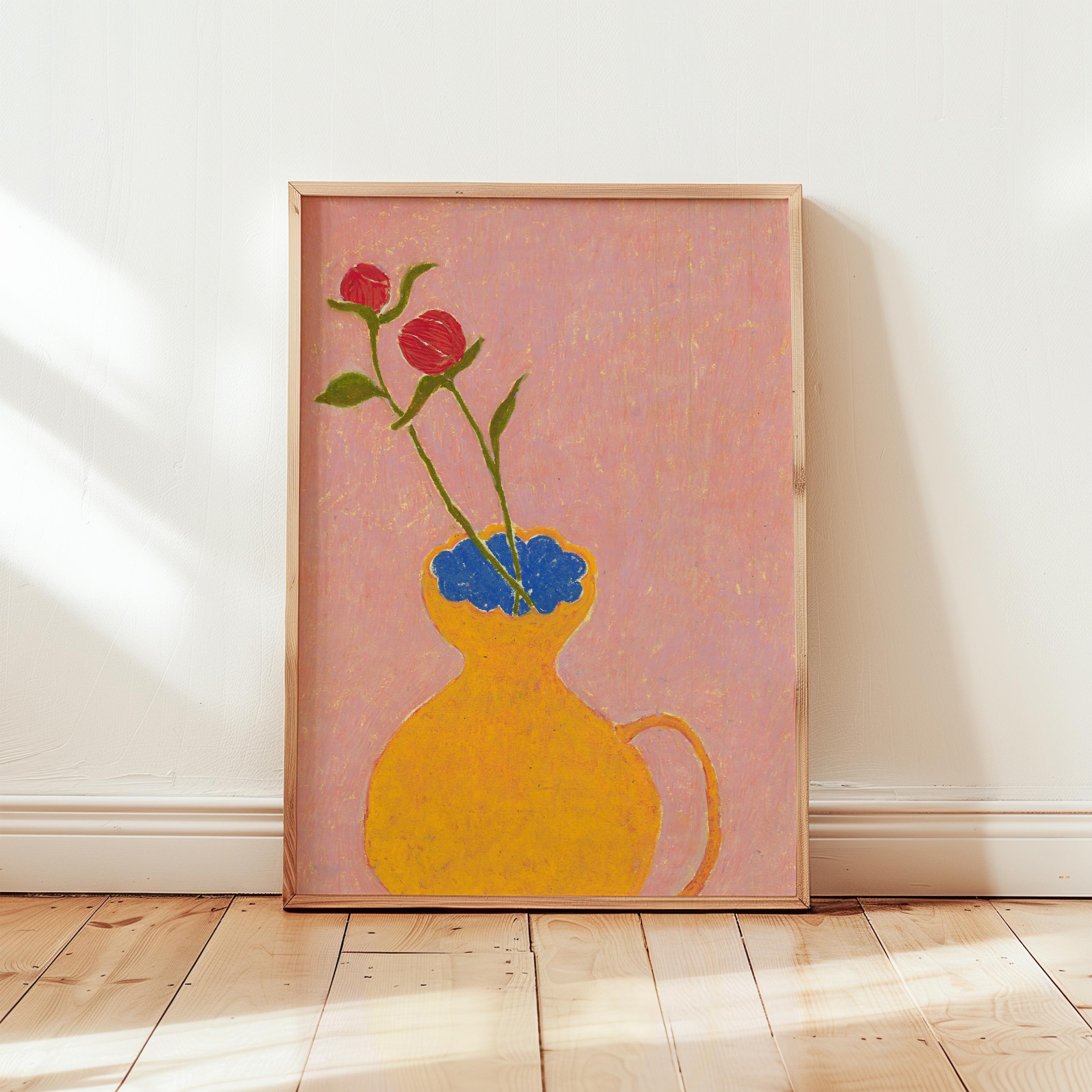 Midcentury Modern Flower Vase - Etsy