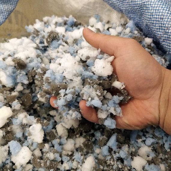 Back Cushion Fill - Finely Double Shredded Foam