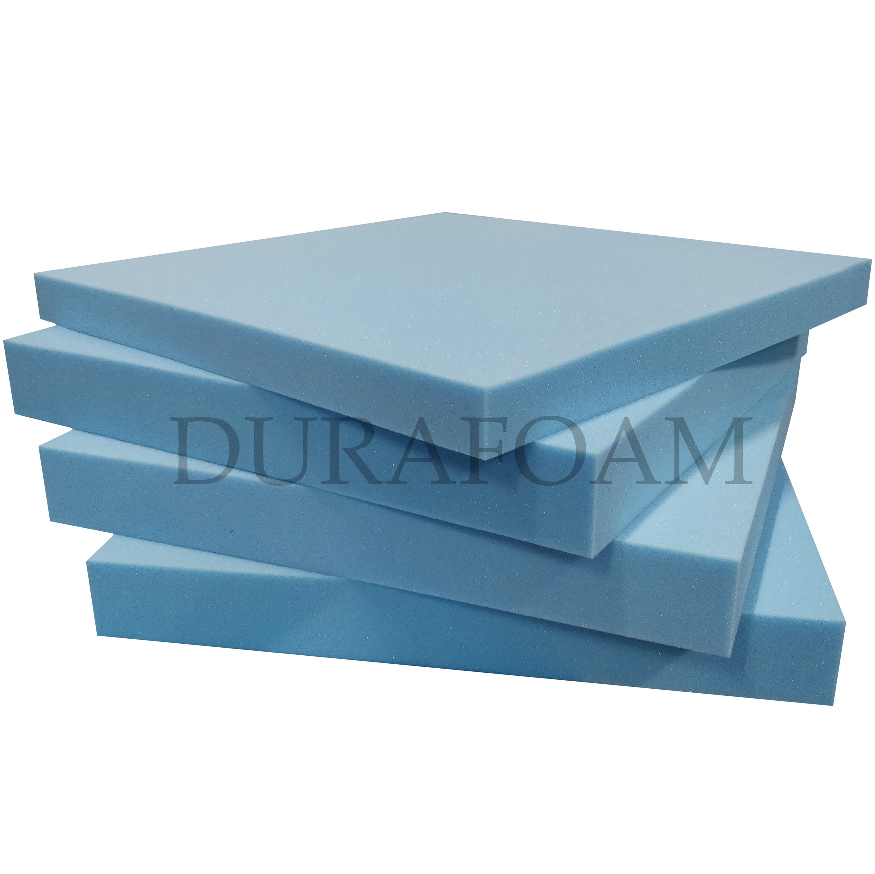 Mousse D'ameublement Haute Densité Bleue, Sur Mesure, Fabriquée Au Royaume-Uni