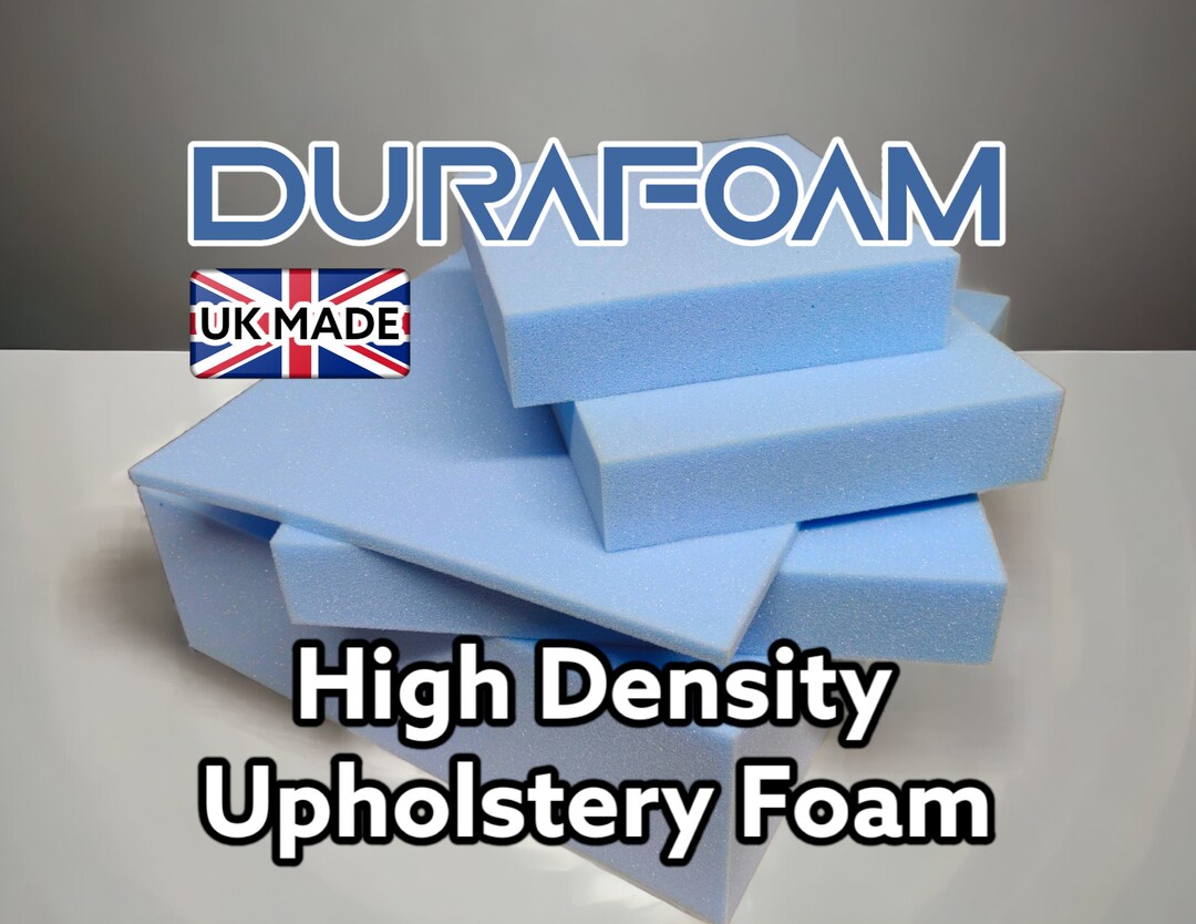 Highdensity Firm Blue Upholstery Foam Squares and Sheets for Seating