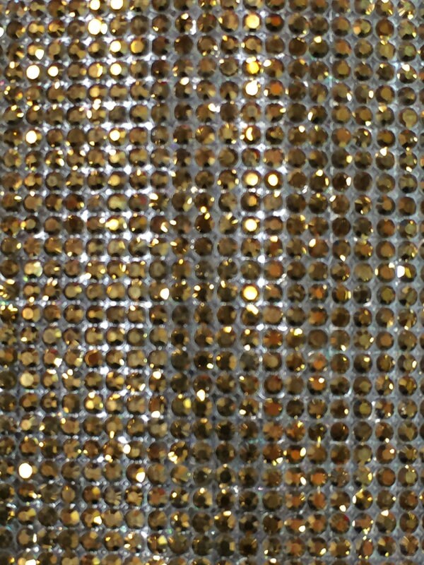 3mm Rhinestone Sheet / Rhinestone Fabric stone Size Ironon Etsy