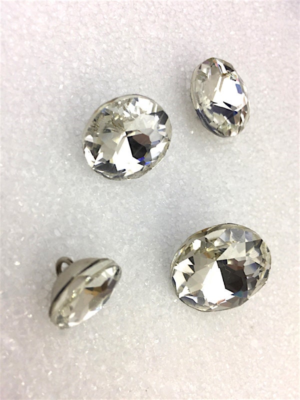 Sparkling Crystal Rhinestone buttons for Wedding | Etsy