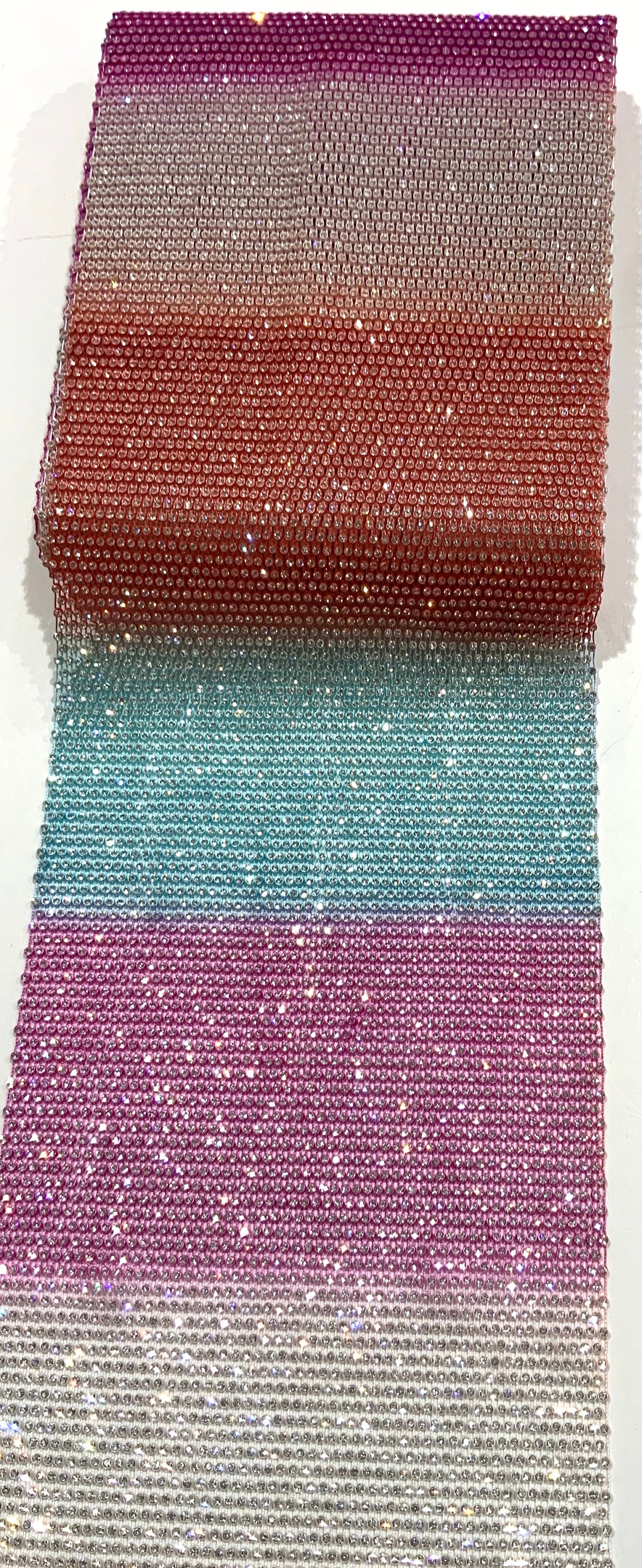 Rhinestone/ /Stretch/fabric/ rhinestone Mesh Elastic/ Etsy