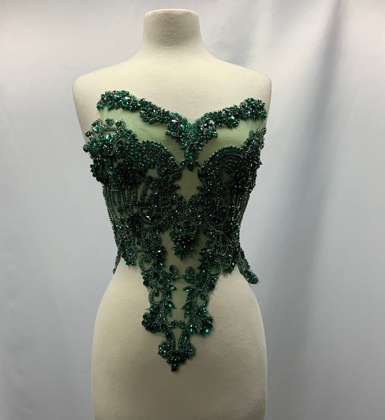 Designer Full Crystal Rhinestone Marquis  Shapes, gorgeous Inspiration beautiful shine , Beaded Mesh ,Bridal,Evening,Prom  Applique