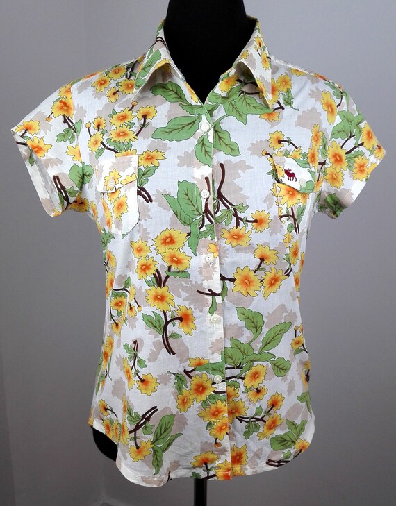 abercrombie hawaiian shirt