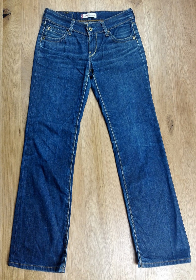 Levi's Women's 501 Original Jeans Blue straight fit | Etsy