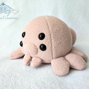Baby Jumping Spider Stuffed Plush Toy - Handmade