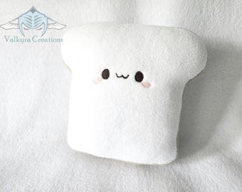 Peluche pequeño de Toast Toastie - Hecho a mano
