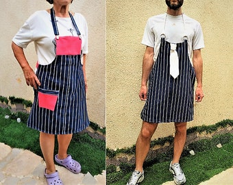 A set of aprons for HER and HIM.