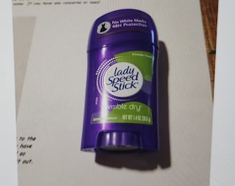 Lady Speed Stick Diversion Safe Stash Secret Hidden Hiding Spot For Valuables,Money,etc.