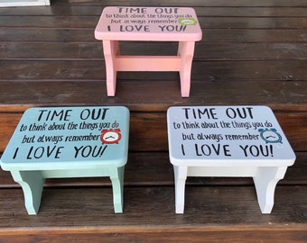 time out stool etsy