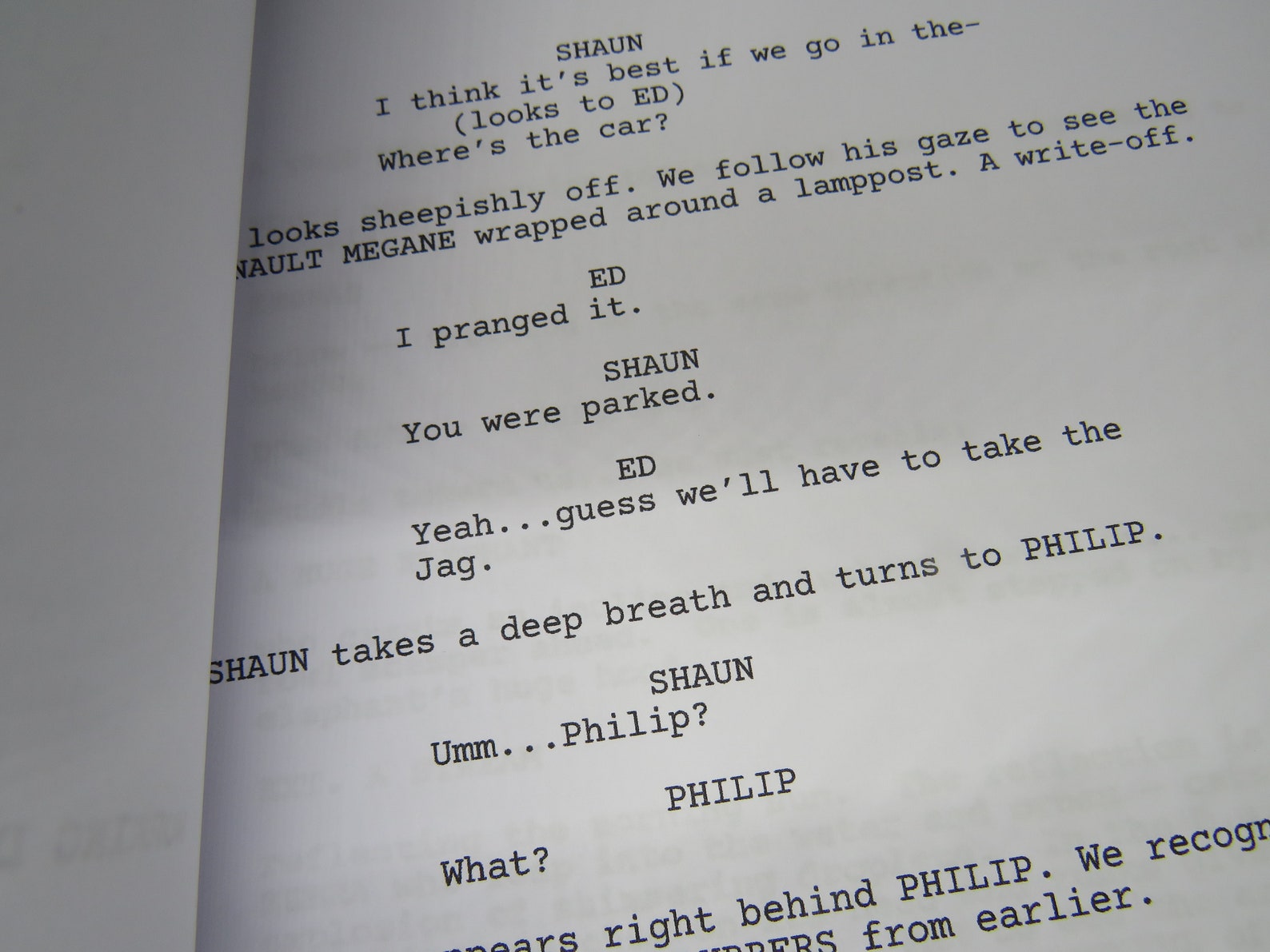 Shaun of the Dead Script Movie Script Replica Etsy UK
