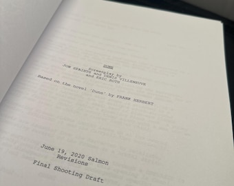 Dune (2021) Script