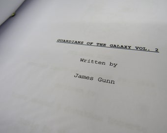 Guardians of the Galaxy Vol. 2 Script - Movie Script Replica