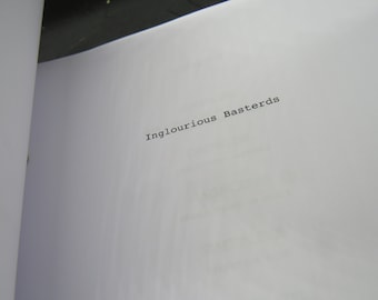 Inglorious Basterds Script - Movie Script Replica