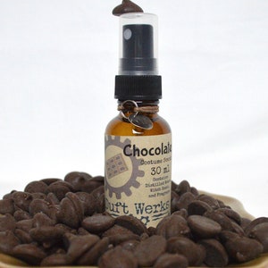 Chocolate Fragrance Spray for Cosplay, LARP, RPG, Costumes, Wigs, Props, Cars, Linens, and Stationery