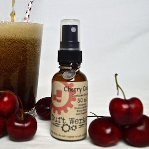 Cherry Cola Fragrance Spray for Cosplay, LARP, RPG, Costumes, Wigs, Props, Cars, Linens, and Stationery