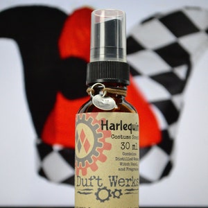 Harlequin Fragrance Spray for Cosplay, LARP, RPG, Costumes, Wigs, Props, Car, Linens, and Stationery