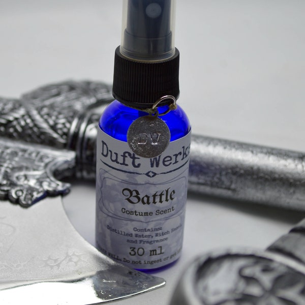 Battle Fragrance Spray for Cosplay, LARP, RPG, Costumes, Wigs, and Props