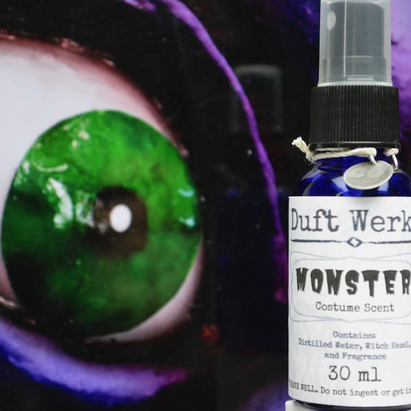 Monster Fragrance Spray for Cosplay, LARP, RPG, Costumes, Wigs, and Props