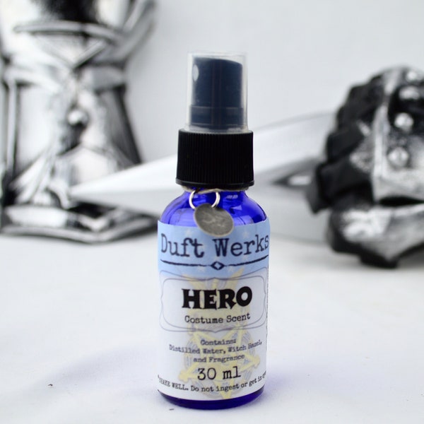 Hero Fragrance Spray for Cosplay, LARP, RPG, Costumes, Wigs, and Props