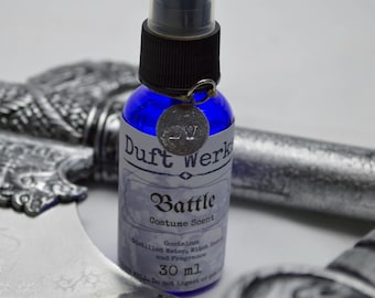 Battle Fragrance Spray for Cosplay, LARP, RPG, Costumes, Wigs, Props, Car, Linens, and Stationery