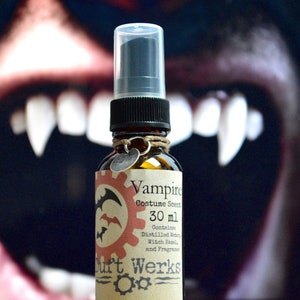 Vampire Fragrance Spray for Cosplay, LARP, RPG, Costumes, Wigs, Props, Car, Linens, and Stationery