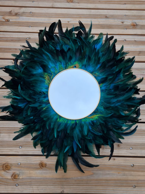 Feathered mirror discount