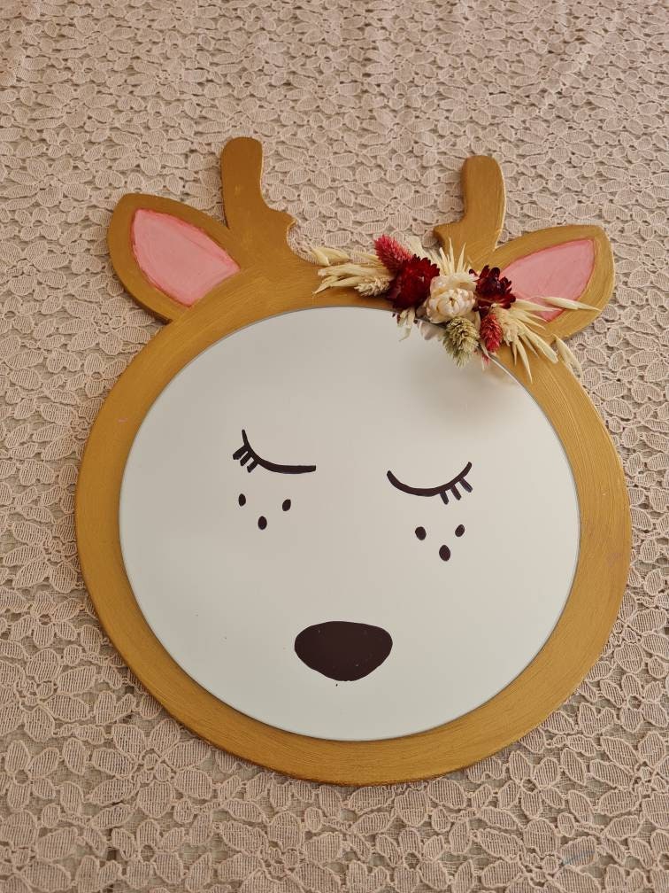 Miroir Fleurs Séchées, Miroir Rennes