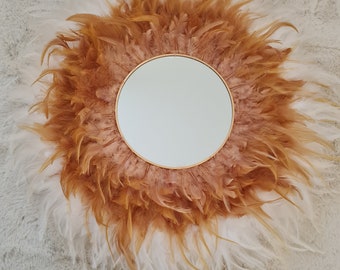 Miroir à plumes inspiré des juju hats