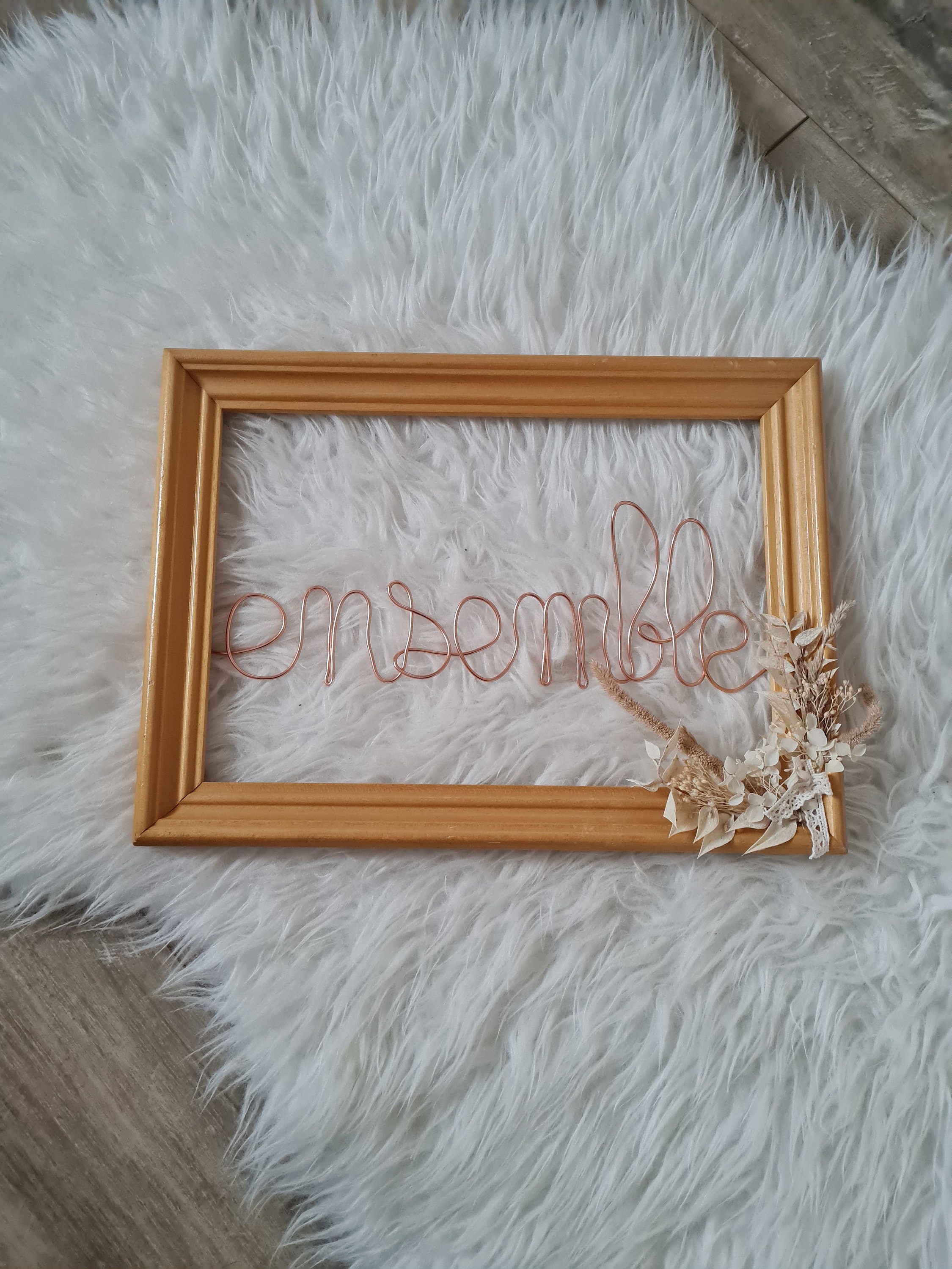 Cadre Ensemble, Une Décoration Fleurie