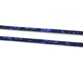 Cordon Liberty Capel  Bleu E 4 mm / 3055/ 1 mètre