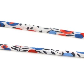 Cord Liberty Wiltshire Marianne Blue White Red / 1 meter