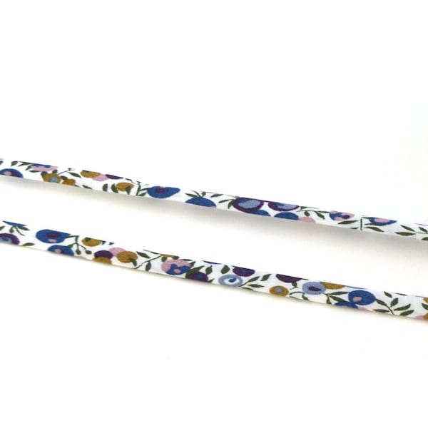 Liberty Wiltshire Bud D cord blue 4 mm