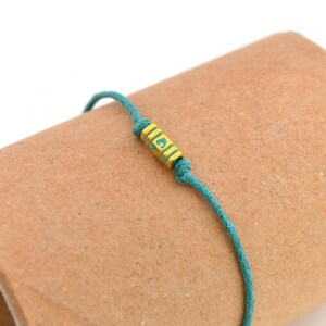 10 ethnic turquoise gold tube beads 7x3mm