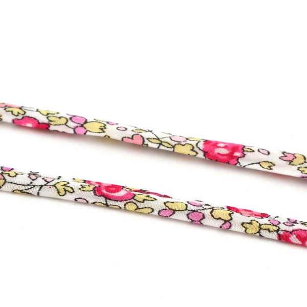 Cordon Eloise rose 7015-X Liberty Of London 4mm/ 1 mètre