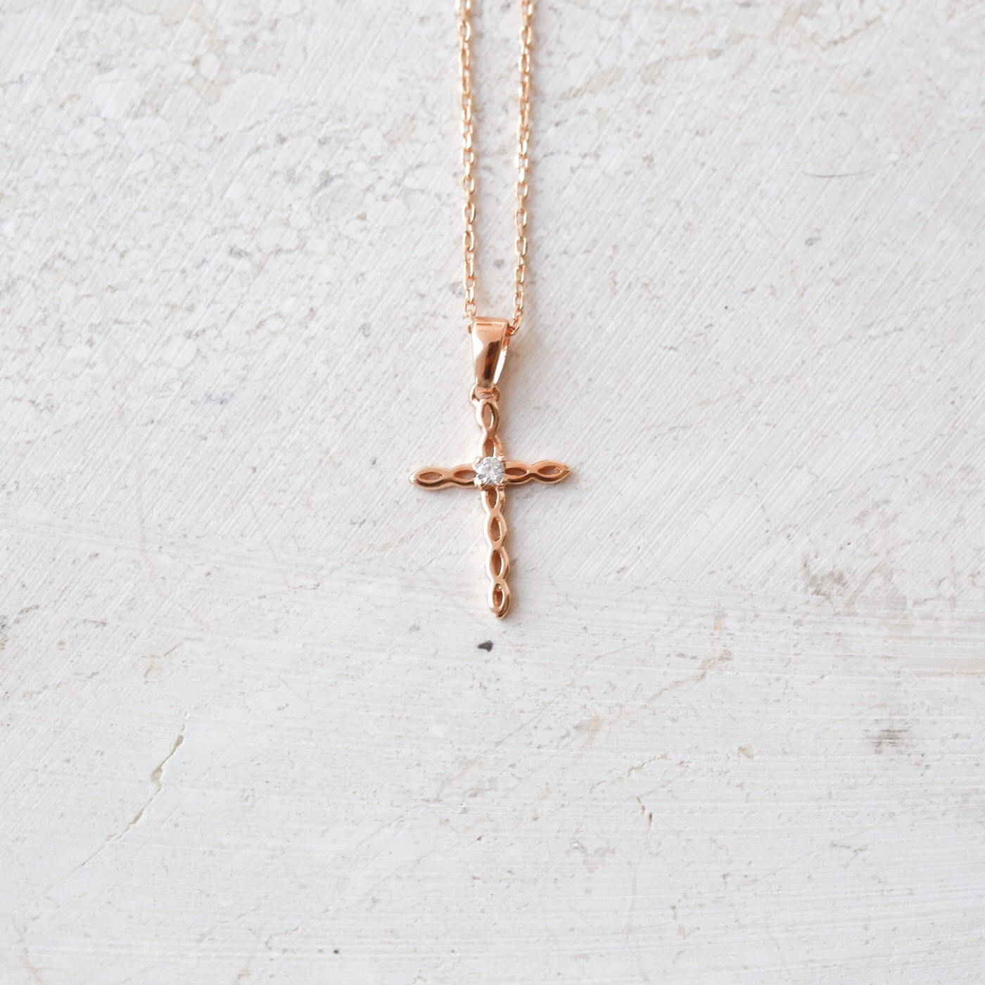 Cross Necklace Religious Necklace Gold Cross Necklace Etsy