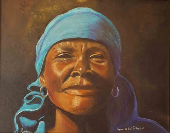 pic Canvas Strong Woman Painting etsy