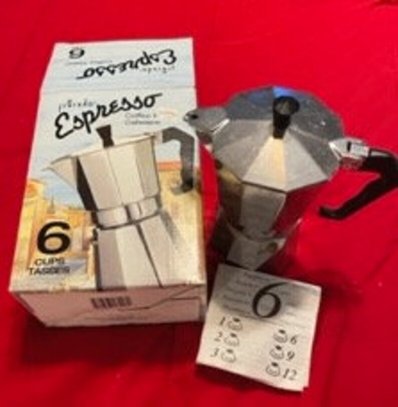 Vintage Primula Espresso Coffee Maker Cafetera. 6 Cup Cafe in Etsy