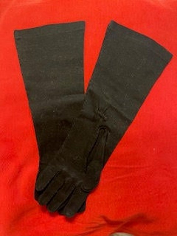 Vintage Elvette Royal Gloves. 1960s Mid Arm Lengt… - image 7