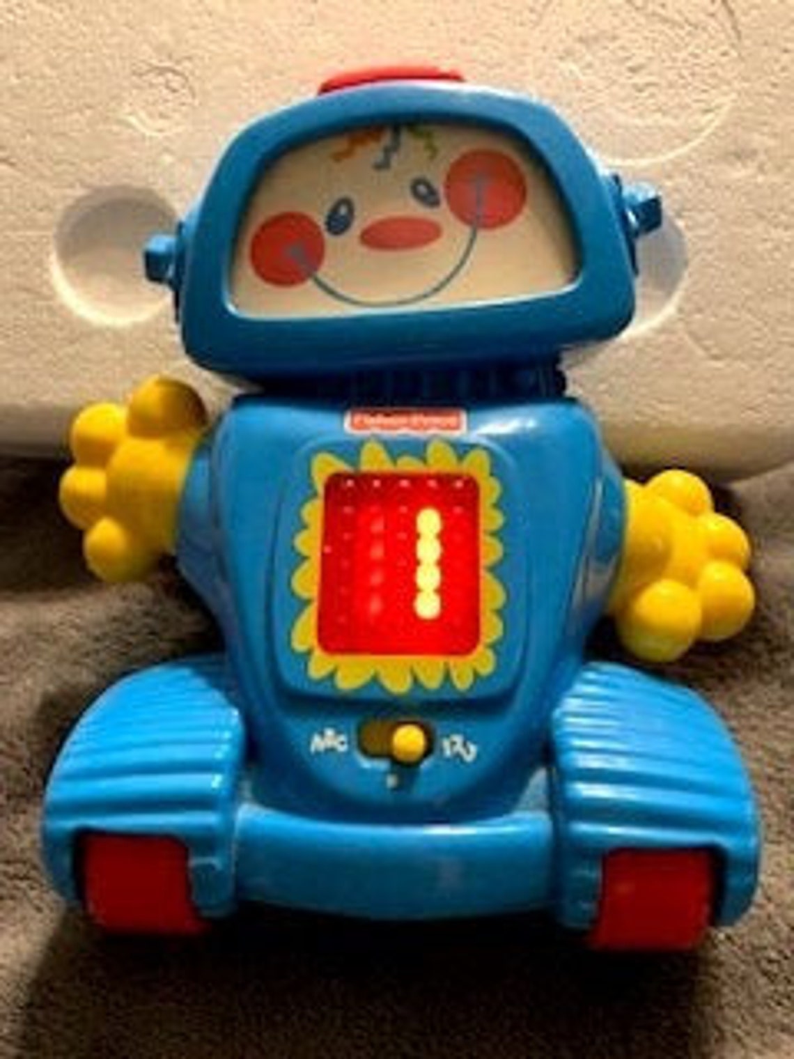 Vintage Fisher Price Robot. Mattel Baby Learn A Bot Teaching Etsy