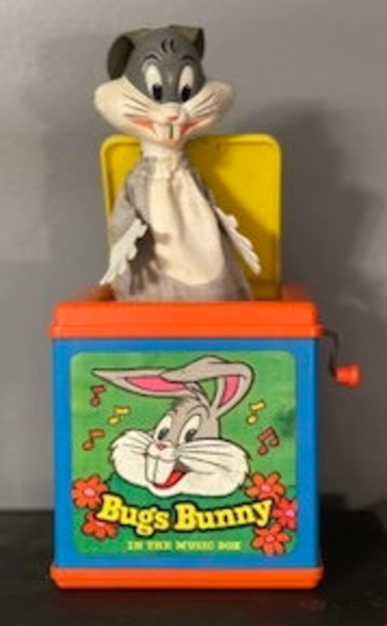 Vintage Mattel Bugs Bunny Jack in the Box. Original 1978 Model Etsy
