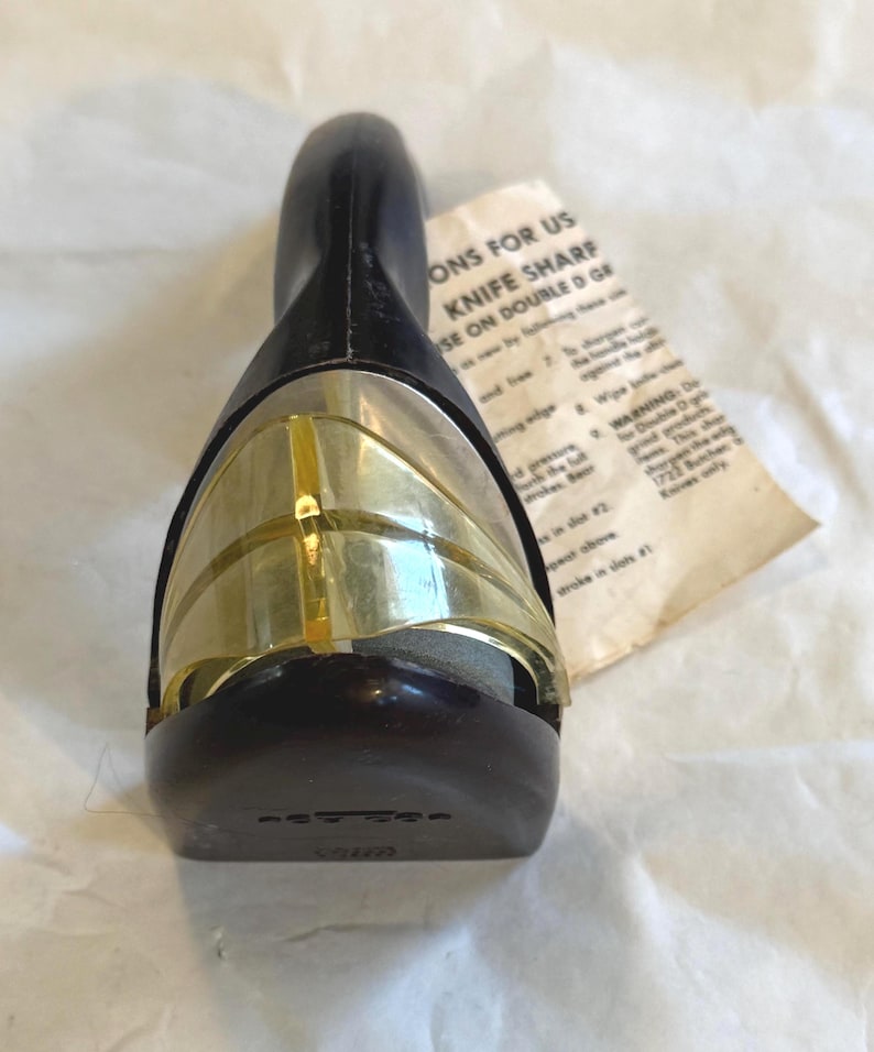 Vintage Cutco Knife Sharpener. 1990s Sharpening Honing Tool. Comes With Instructions! Ships Free!